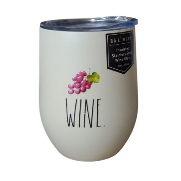Rae Dunn Other - New Rae Dunn Stainless Steel Insulated Wine Glass Tumbler